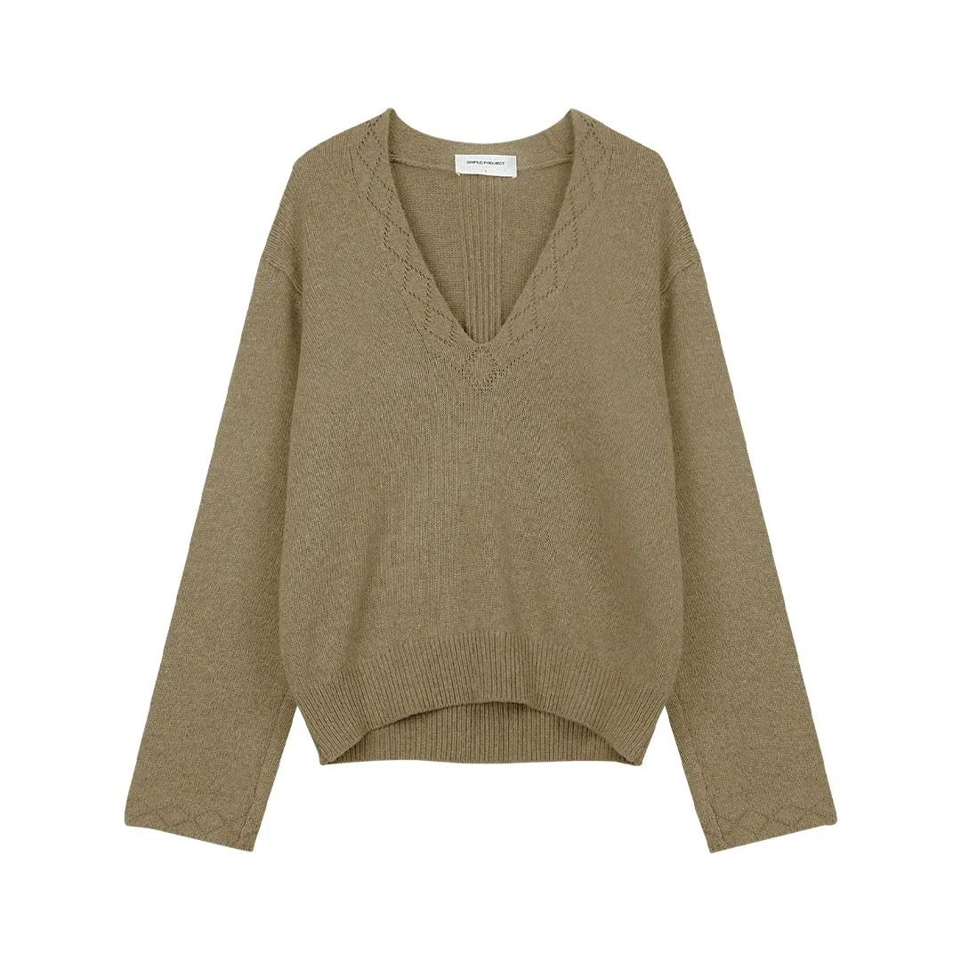 V-neck Sweater