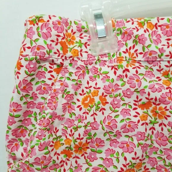 Victoria's Secret PINK shorts Medium floral print side split sleep lounge pj
