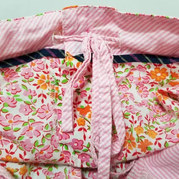 Victoria's Secret PINK shorts Medium floral print side split sleep lounge pj