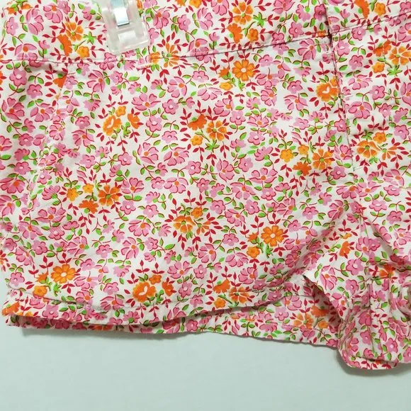 Victoria's Secret PINK shorts Medium floral print side split sleep lounge pj