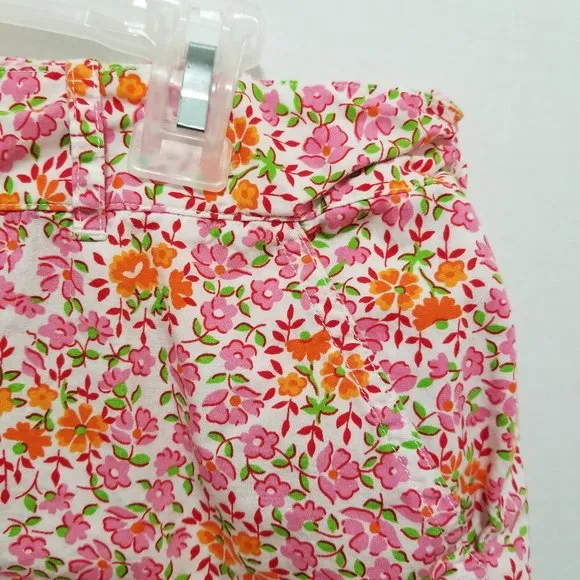 Victoria's Secret PINK shorts Medium floral print side split sleep lounge pj