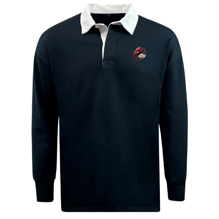 Vienna Rugby Classic Long Sleeve Solid Rugby Jersey