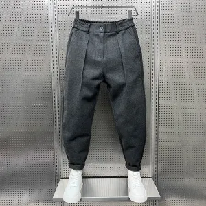 Wade | Elegant Melange Trousers