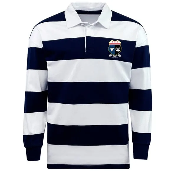Washington Renegades Classic Long Sleeve Hooped Rugby Jersey