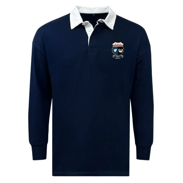 Washington Renegades Classic Long Sleeve Solid Rugby Jersey
