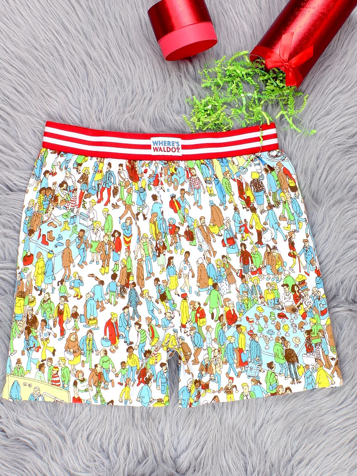 Where's Waldo Boxer Shorts