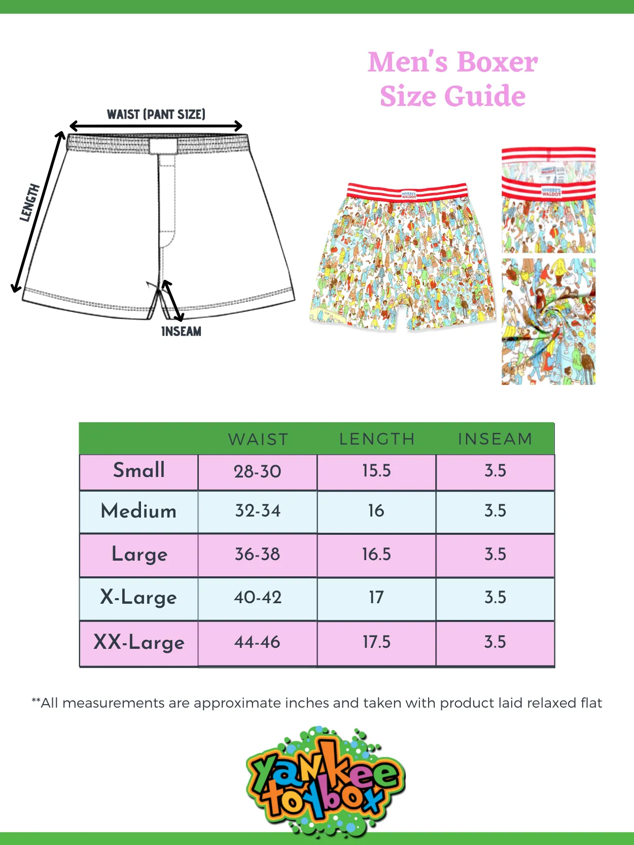 Where's Waldo Boxer Shorts