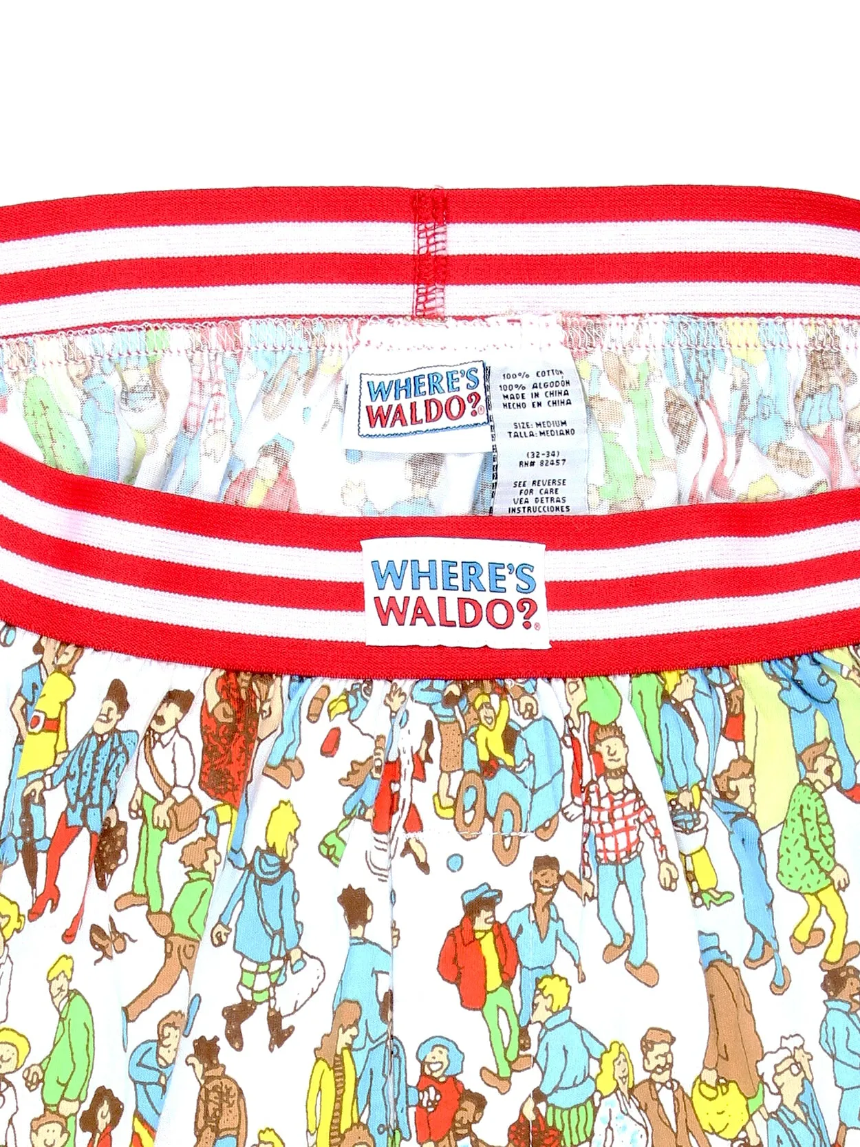 Where's Waldo Boxer Shorts