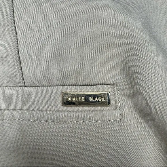 White House Black Market Khaki Cotton Stretch 5” Shorts Size 12