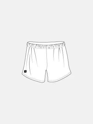 White Matt MAG Shorts