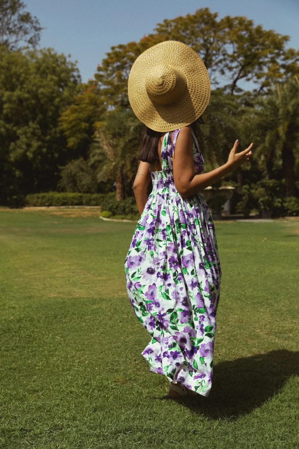 Whitley floral dress