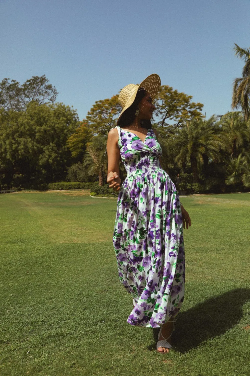 Whitley floral dress