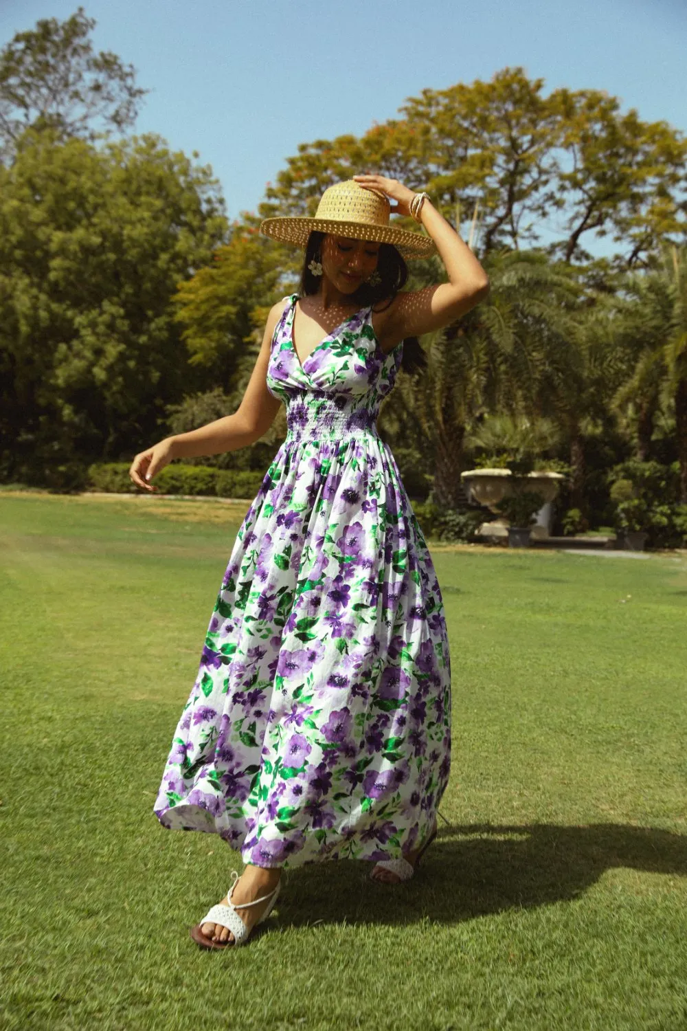 Whitley floral dress