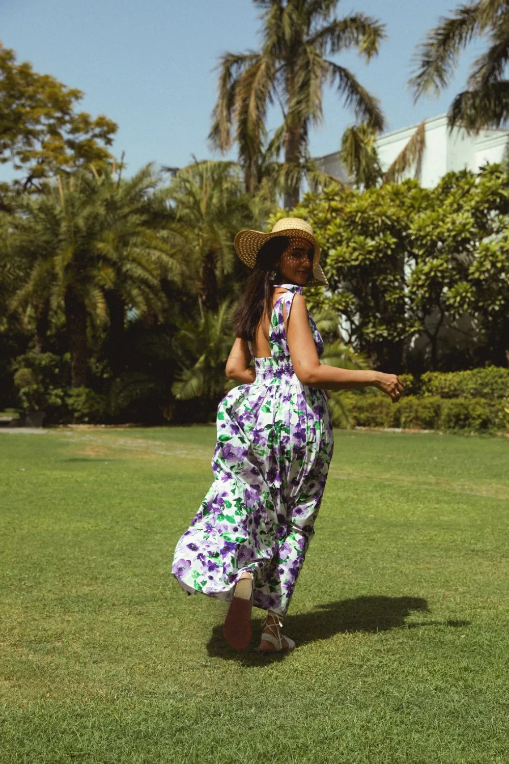 Whitley floral dress