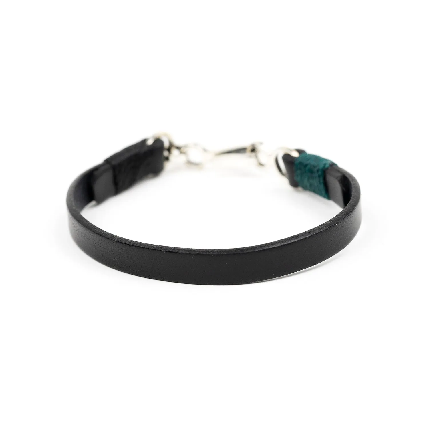 Wide Easy Leather Bracelet