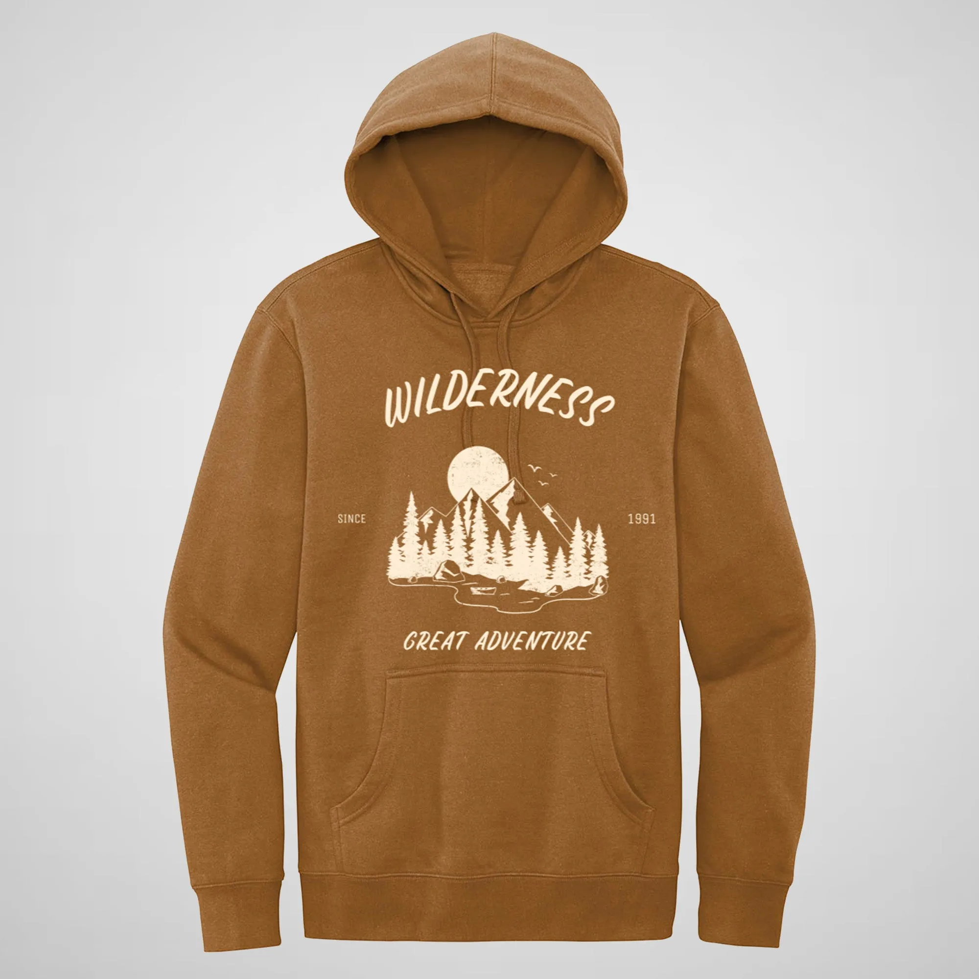 Wilderness Great Adventure - Adult Unisex Cotton/Poly Fleece Hoodie