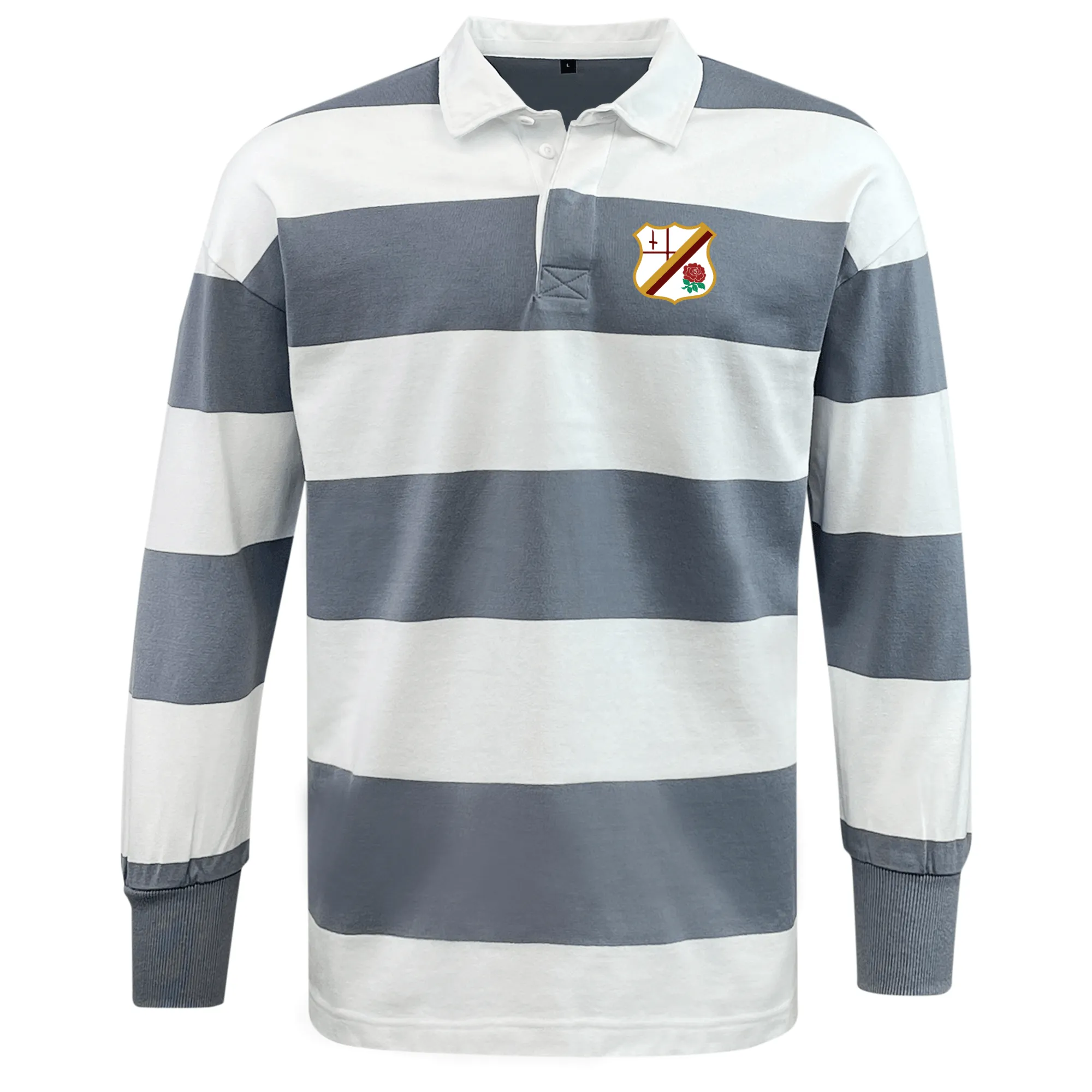 Williams College RFC Classic Long Sleeve Hooped Rugby Jersey