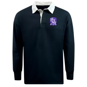 Winona State University Classic Long Sleeve Solid Rugby Jersey