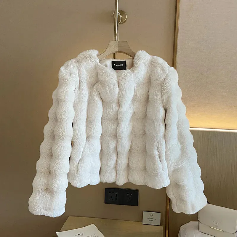 Winter Fur Plush Coat