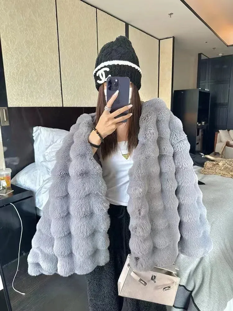 Winter Fur Plush Coat