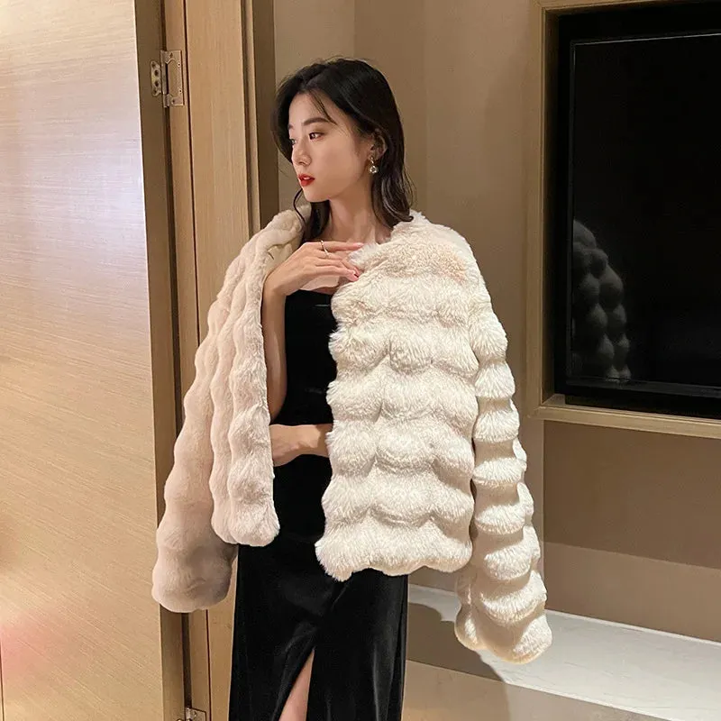 Winter Fur Plush Coat