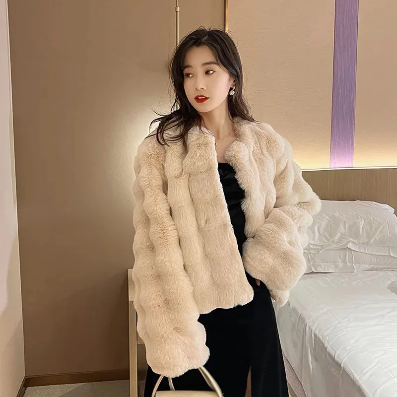 Winter Fur Plush Coat
