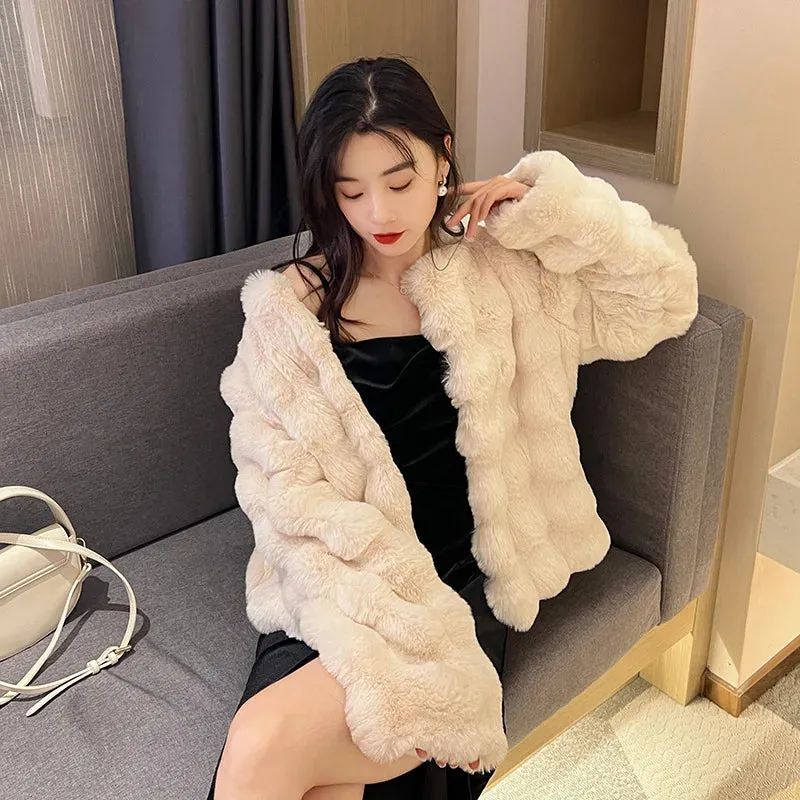 Winter Fur Plush Coat
