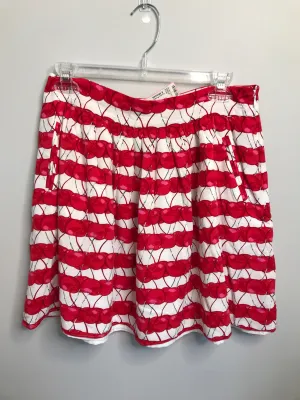 Womens Size 4 Misses Red Cynthia Rowley Skirt