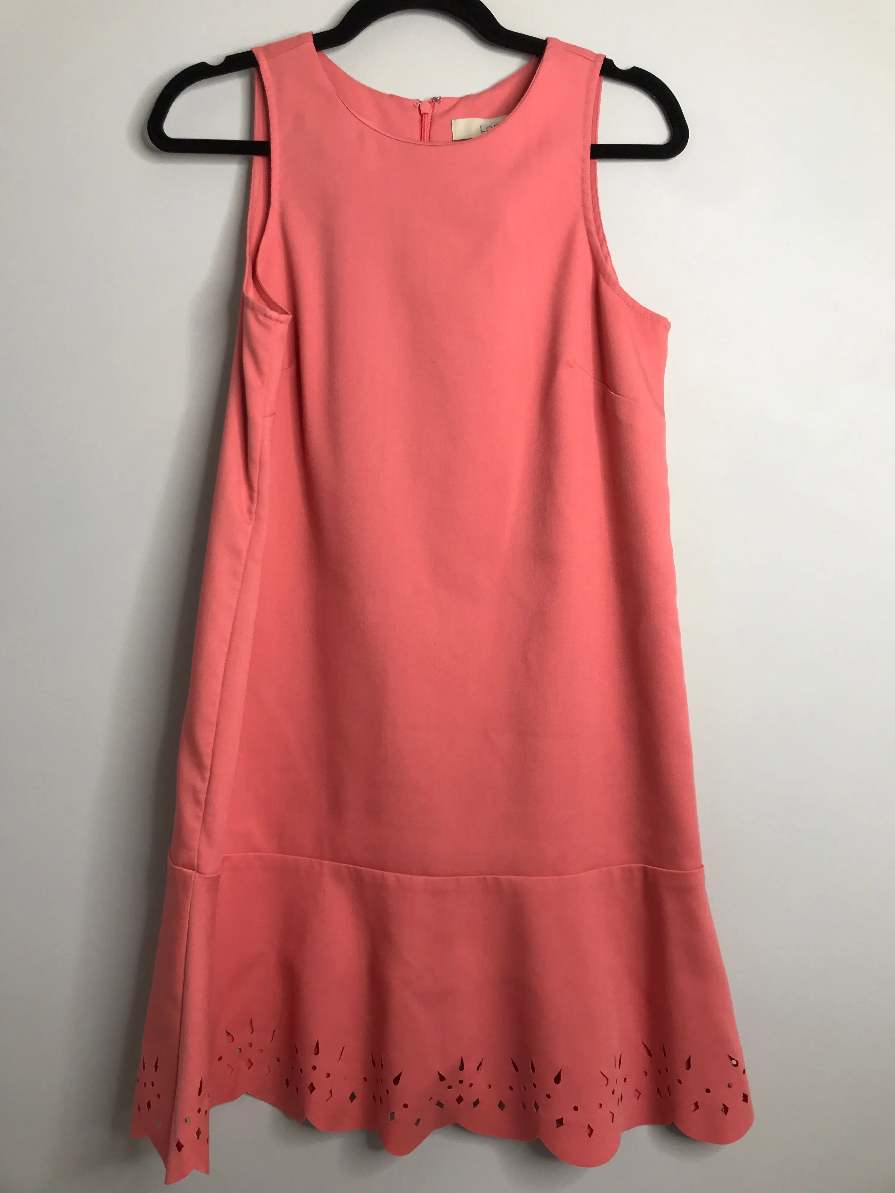 Womens Size 6 Misses Orange Loft Dress