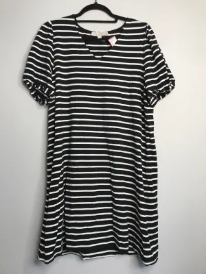 Womens Size Lg Misses Black Loft Dress