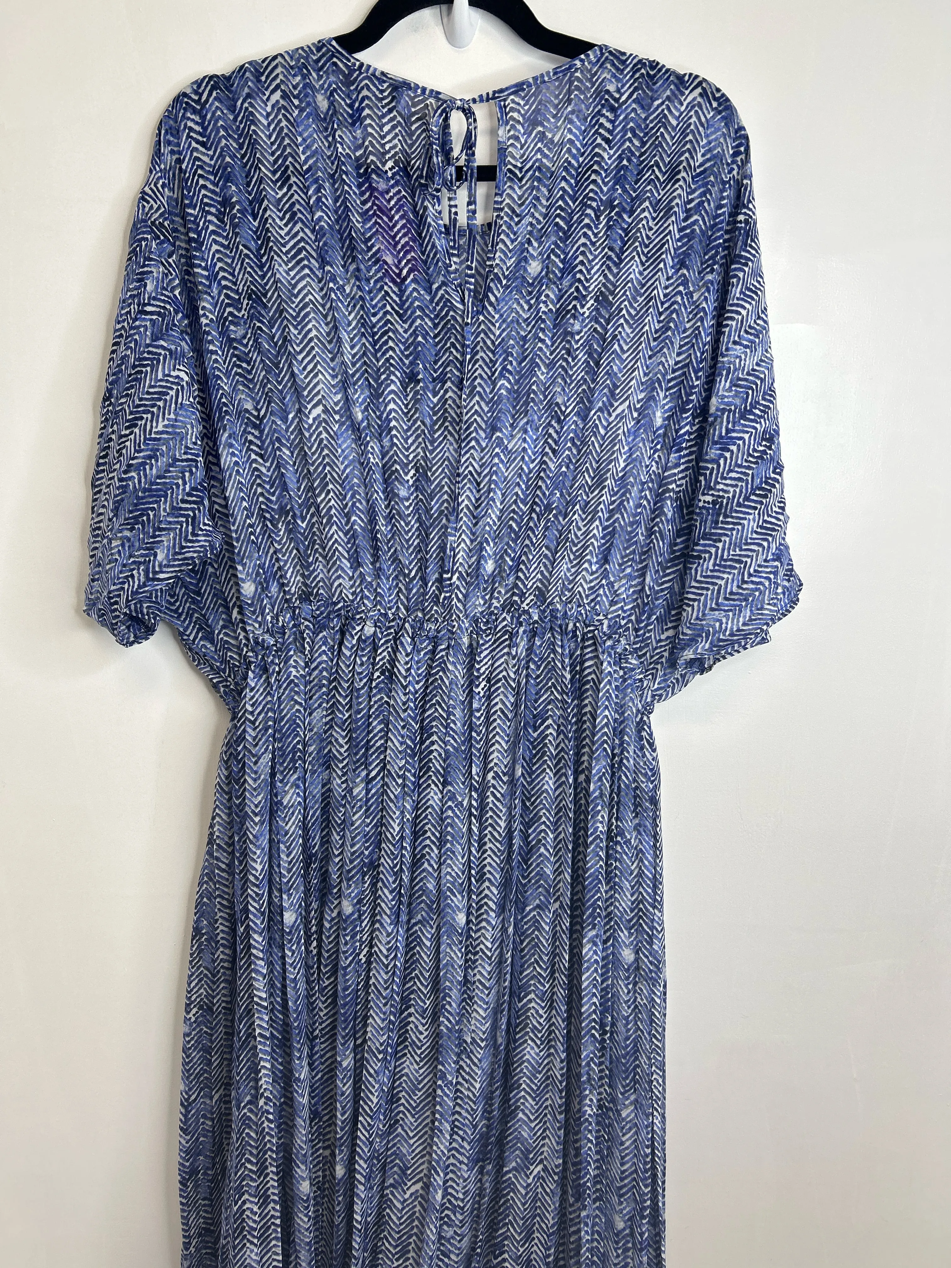Womens Size Lg Misses Blue Banana Republic NWT Dress