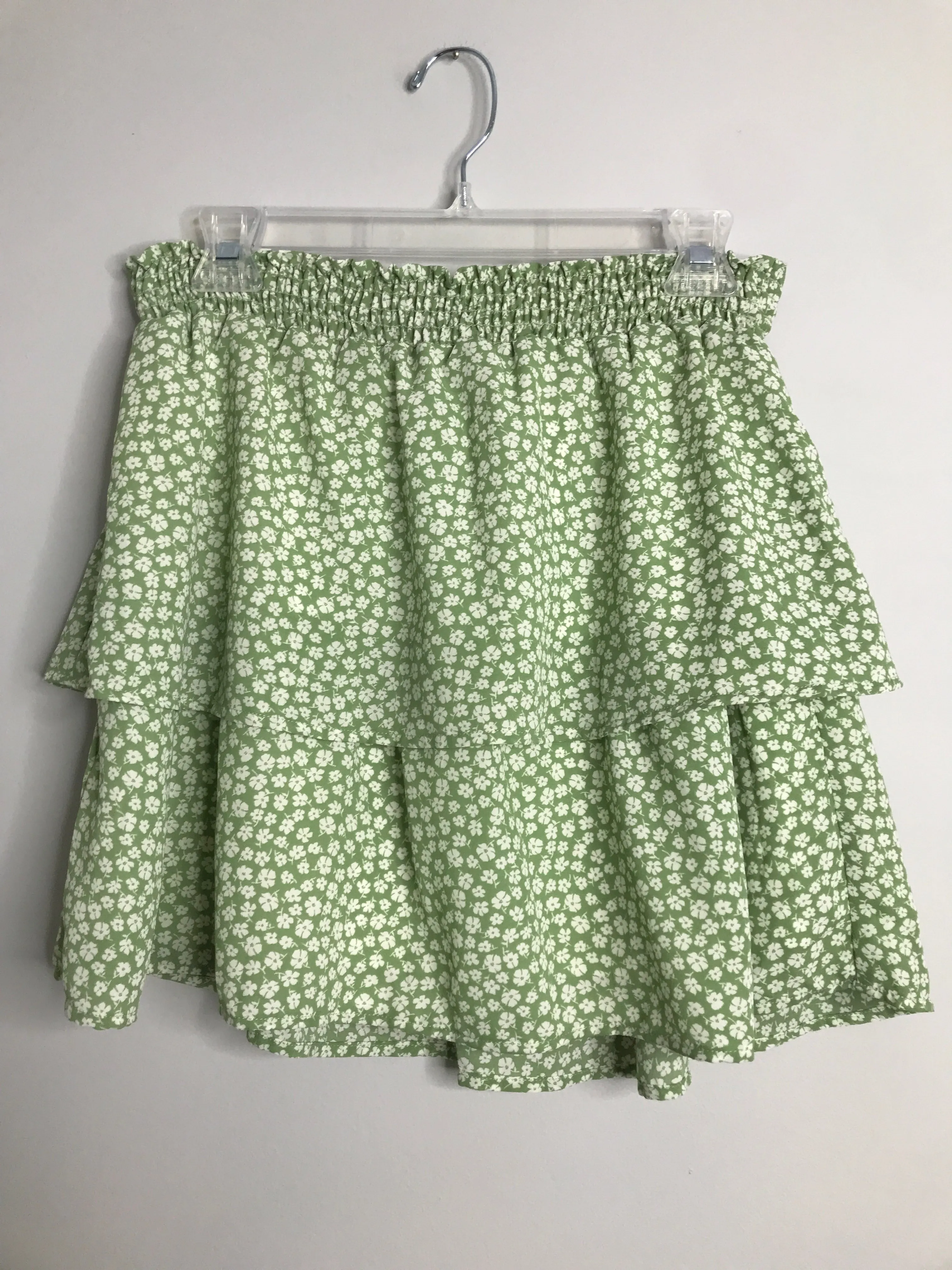 Womens Size Lg Misses Green Altar'd State Skirt