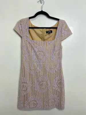 Womens Size Lg Misses Purple LULUS Dress