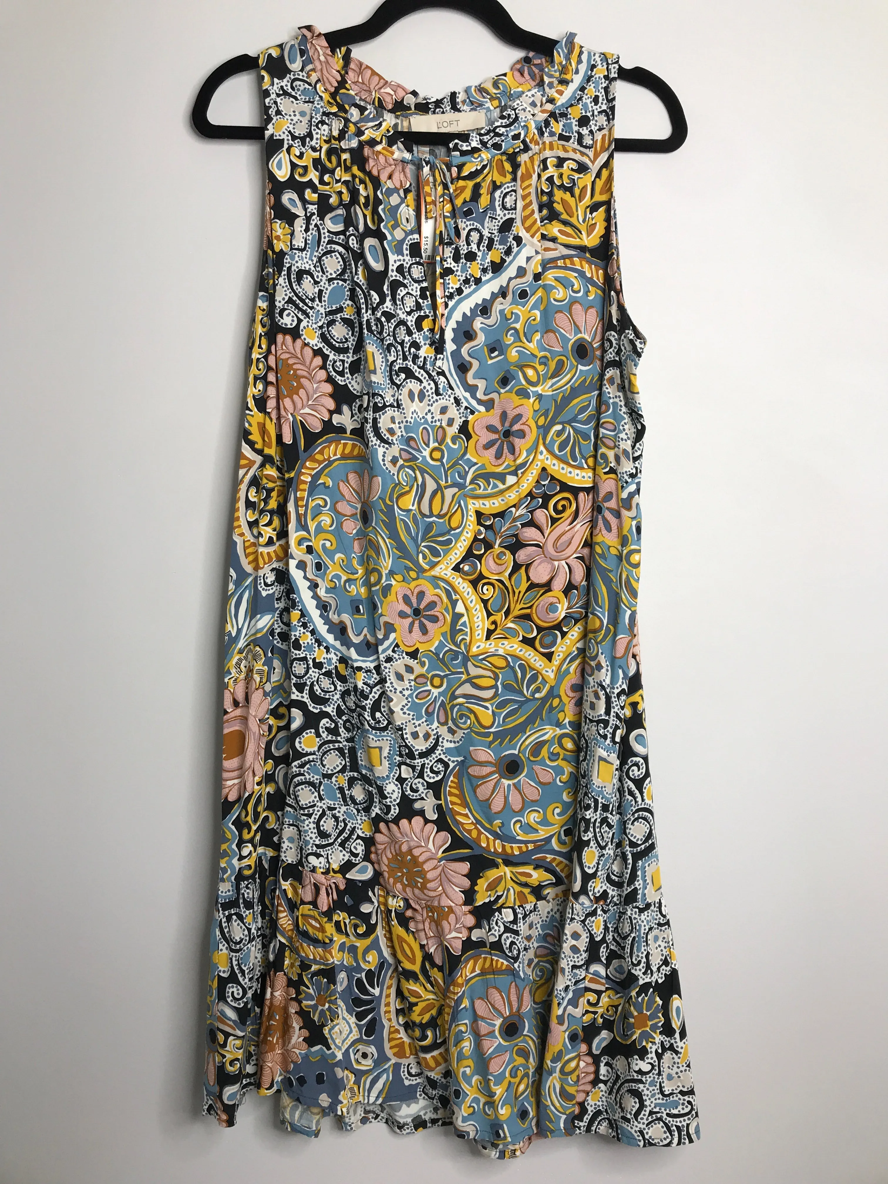 Womens Size Med Misses Black Loft Dress