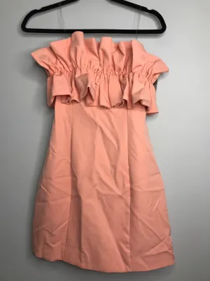 Womens Size Med Misses Orange Anna Grace Dress