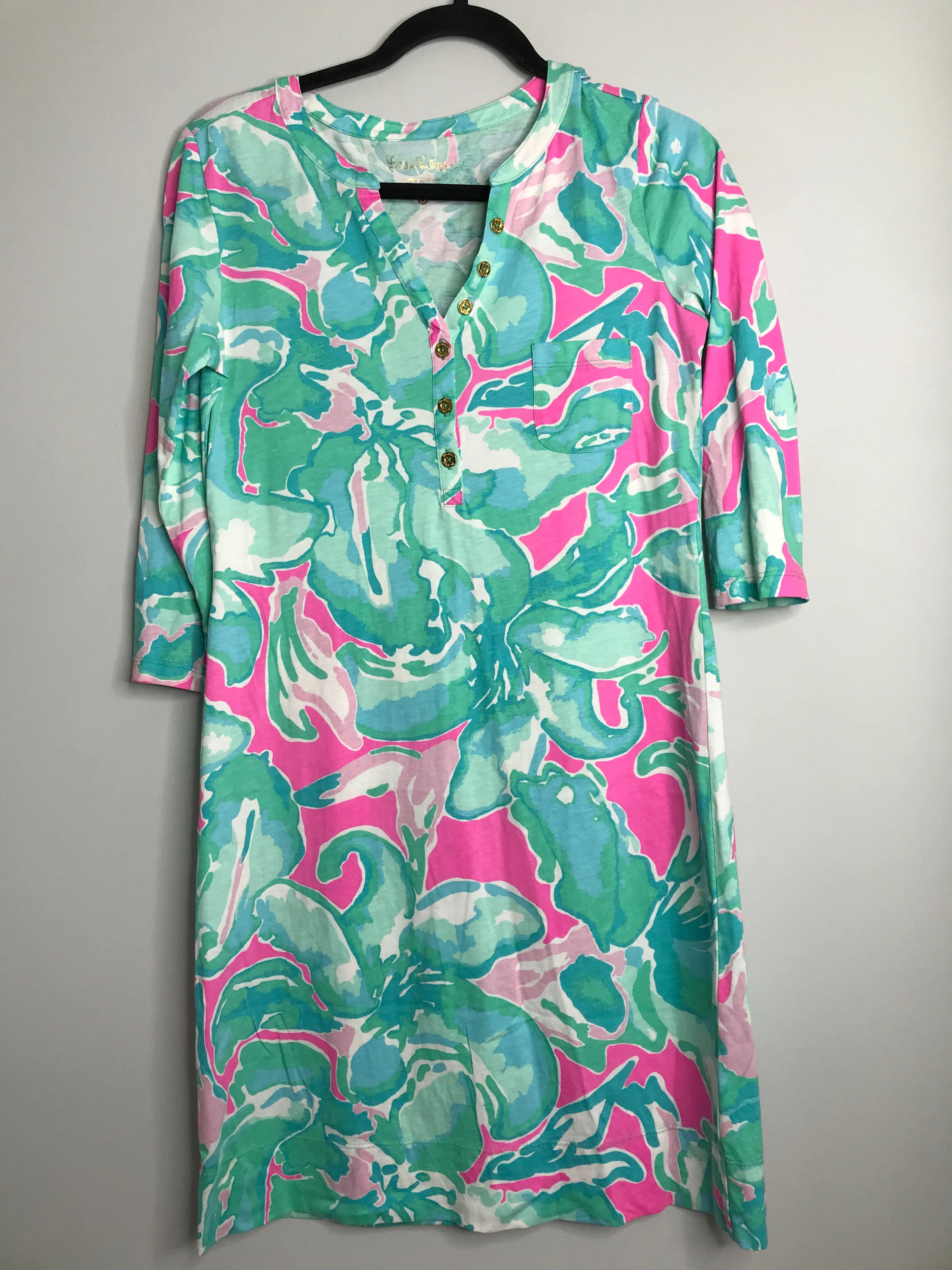 Womens Size Sm Misses Blue Lilly Pulitzer Dress