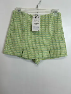Womens Size Sm Misses Green Zara NWT Skirt