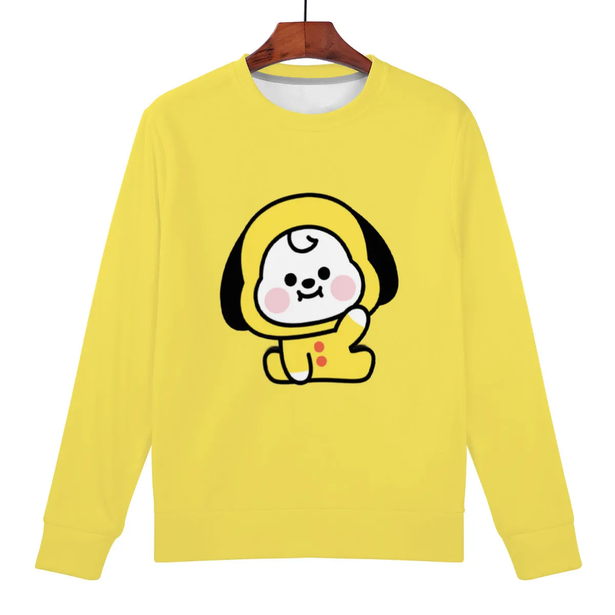 Yellow Chimmy Sweatshirt | BTS BT21 Merchandise