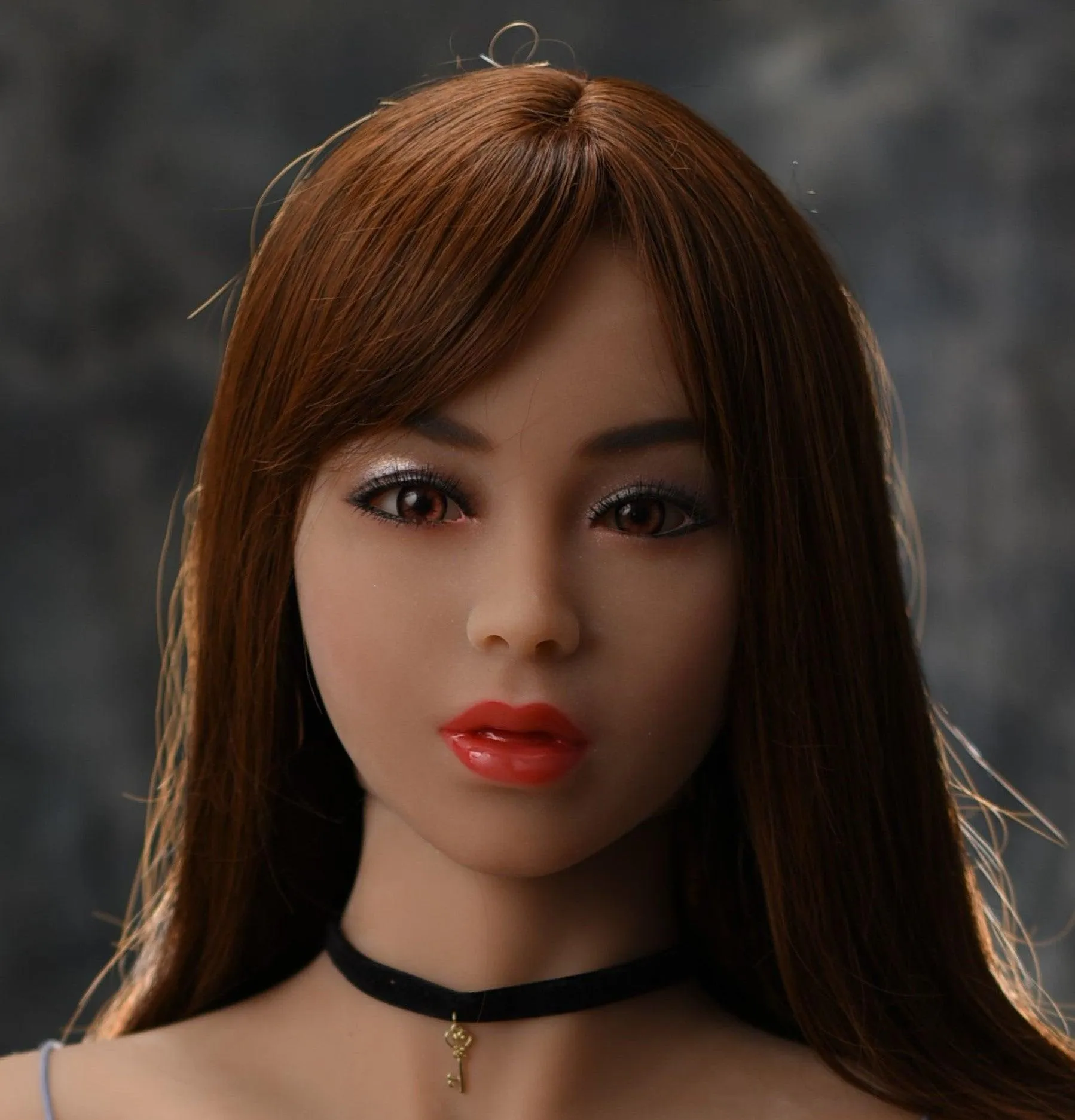 YouQ Head - Sex Doll Head- M16 Compatible - Brown