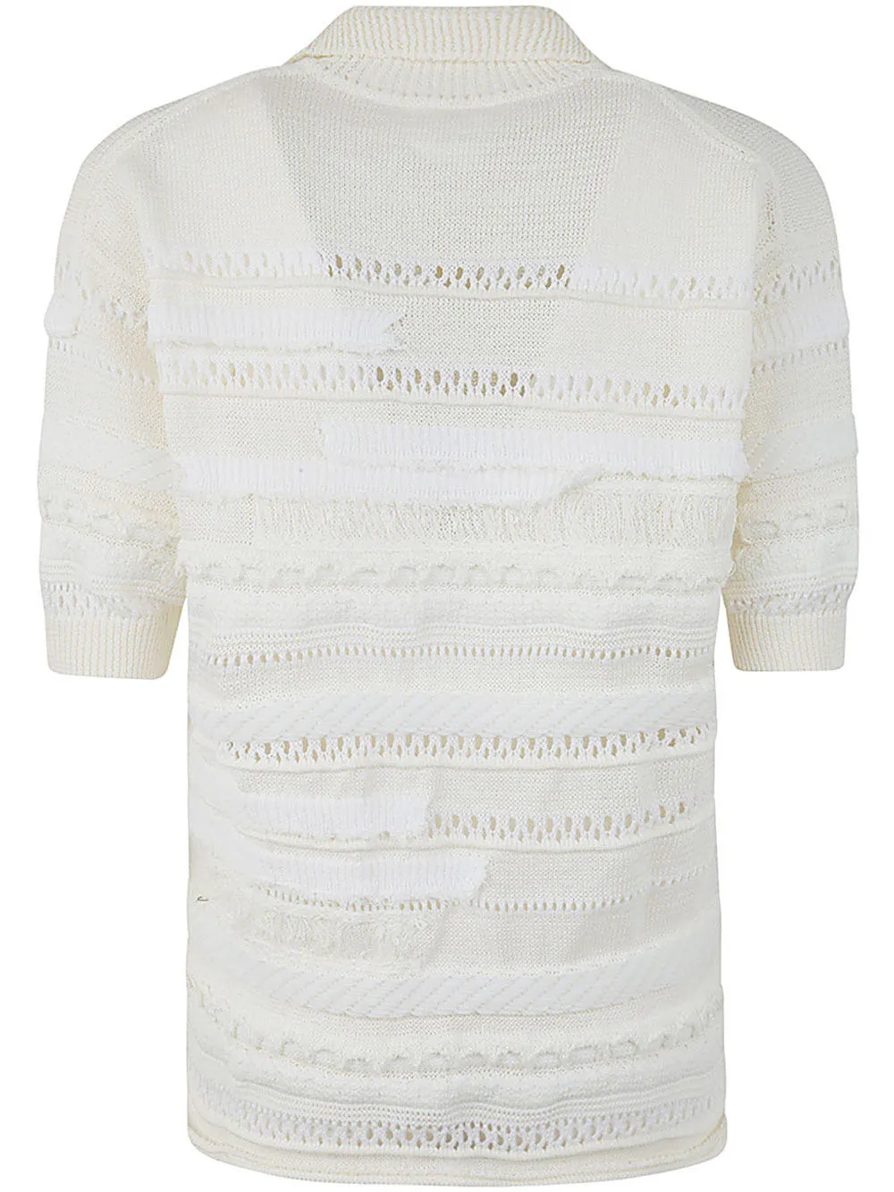 Y'S Half Sleeve Pullover with Collar for Women
