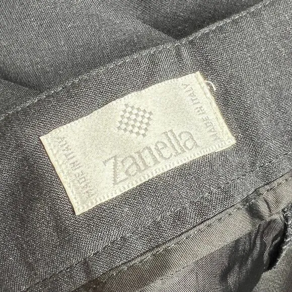 Zanella Katherine Pleated Dress Shorts Black Size 12