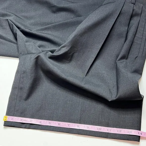 Zanella Katherine Pleated Dress Shorts Black Size 12